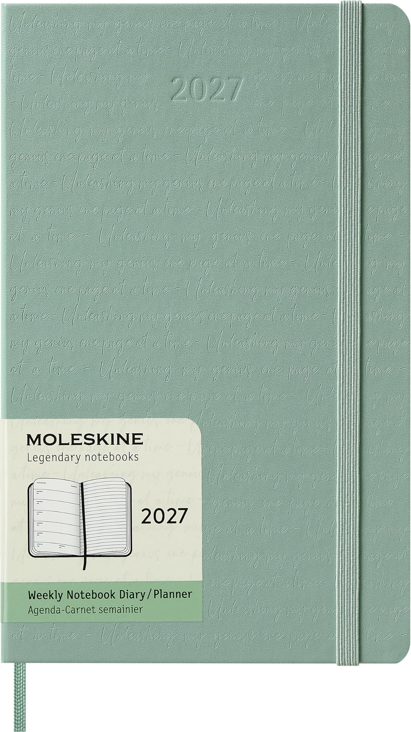moleskine-agenda-settimanale-2027-large-13x21-cm-verde-salvia image 7
