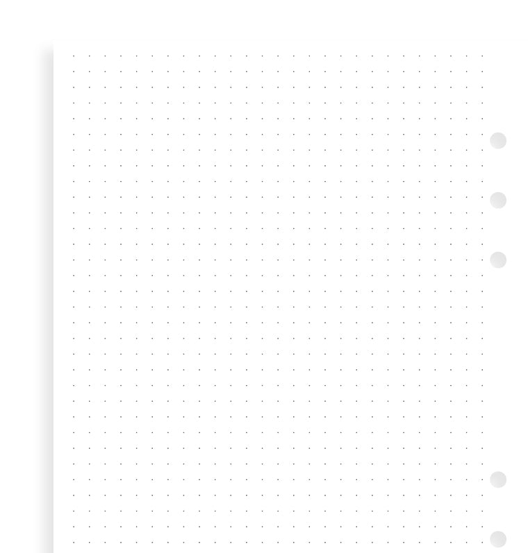 filofax-journal-a5-refill-dotted-punteggiato image 6