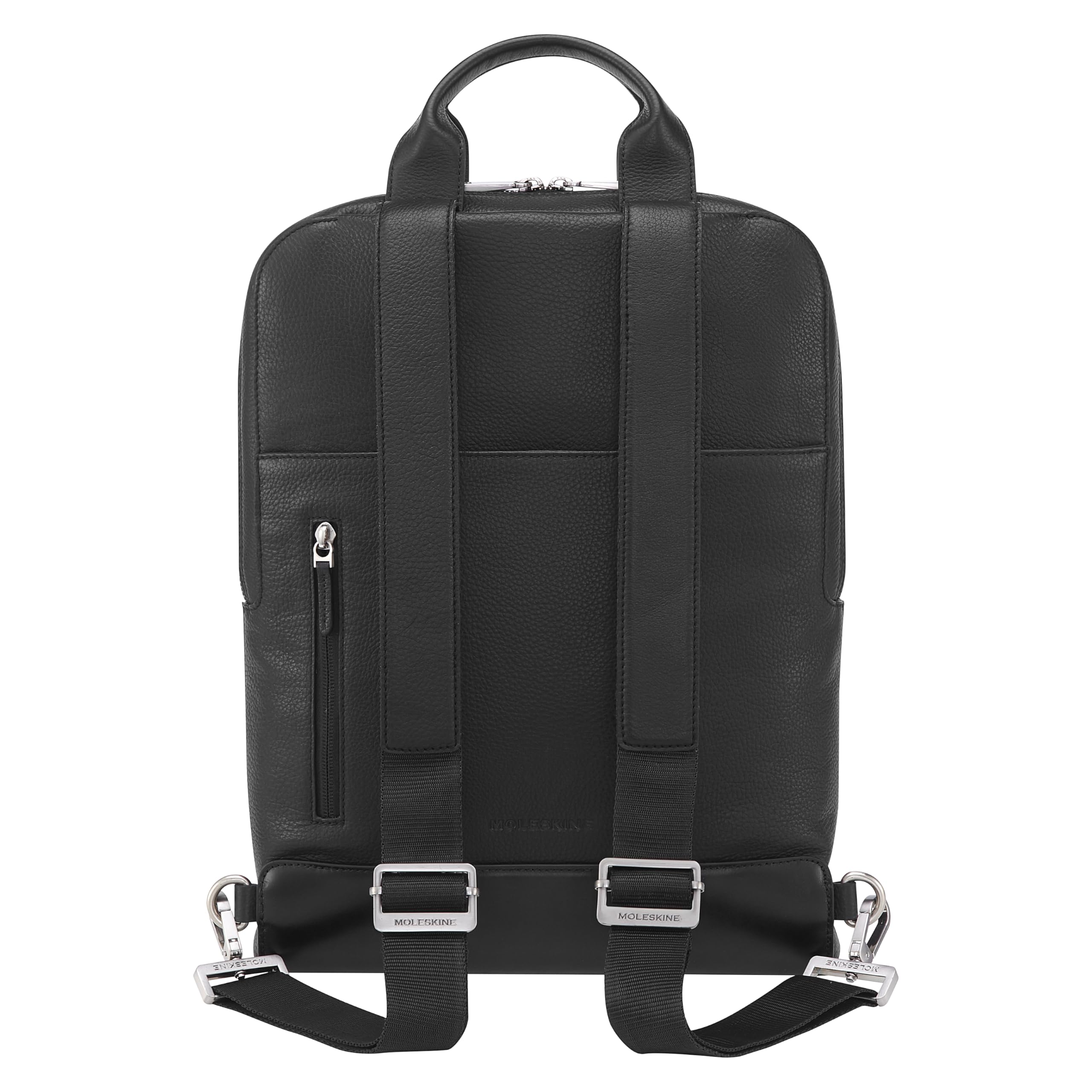 moleskine-device-bag-classic-leather-verticale-pelle-nero-15-30x8-5x40-cm image 6