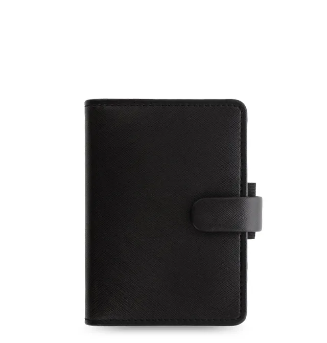 filofax-saffiano-organiser-mini-similpelle-chiusura-a-strappo image 1