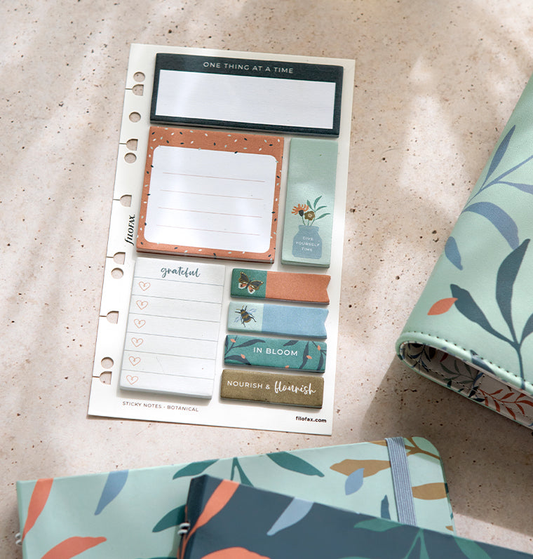 filofax-botanical-sticky-notes-set-multi-fit-a5-personal image 3