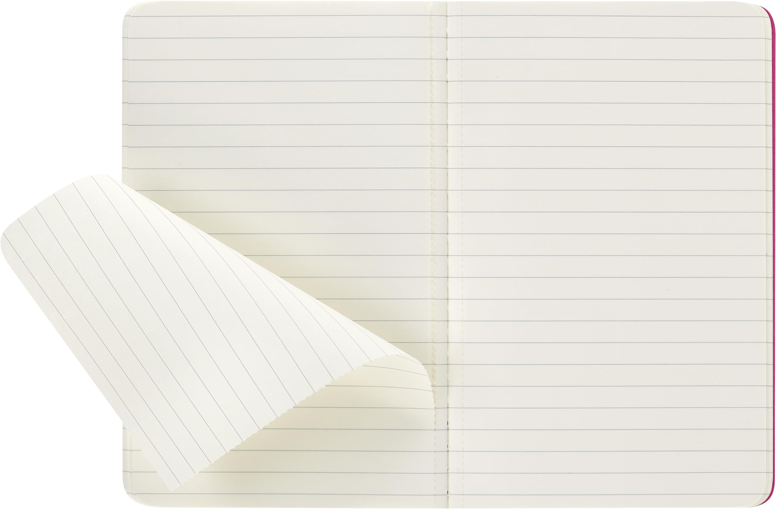 moleskine-cahier-journal-pocket-9x14-rosa-cinetico-pagine-bianche-x3 image 5