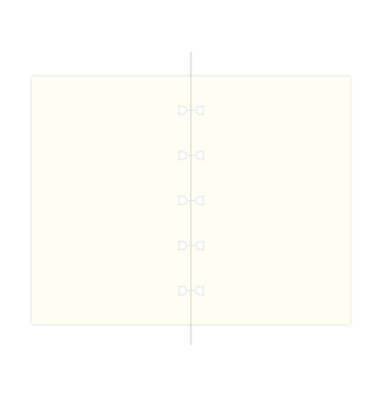 filofax-notebook-refill-fogli-bianchi-pocket image 5