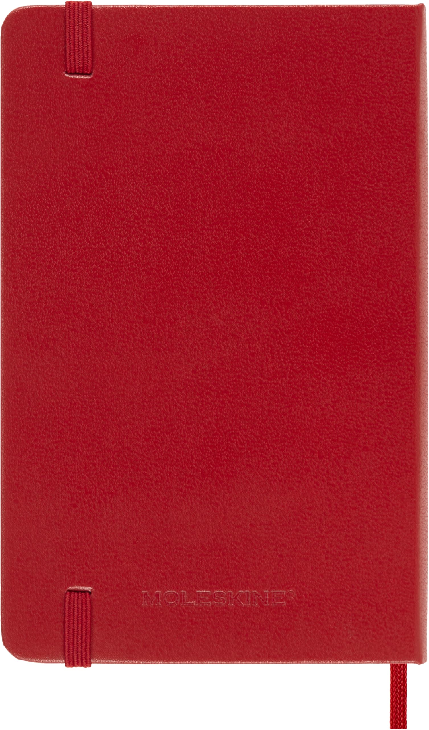 moleskine-agenda-giornaliera-2027-pocket-9x14-cm-rosso-scarlatto-copertina-rigid image 6