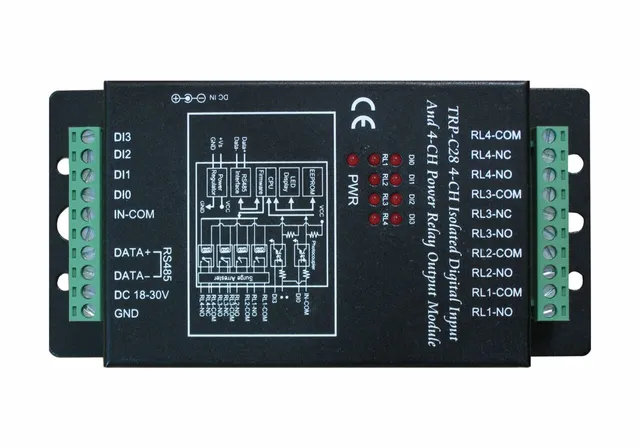 burg-w-chter-scb-c28-modulo-4-ingressi-uscite-digitali image 1
