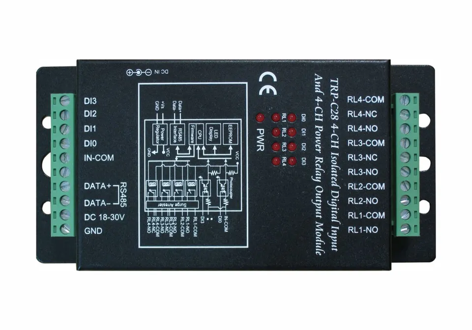 burg-w-chter-scb-c28-modulo-4-ingressi-uscite-digitali image 1