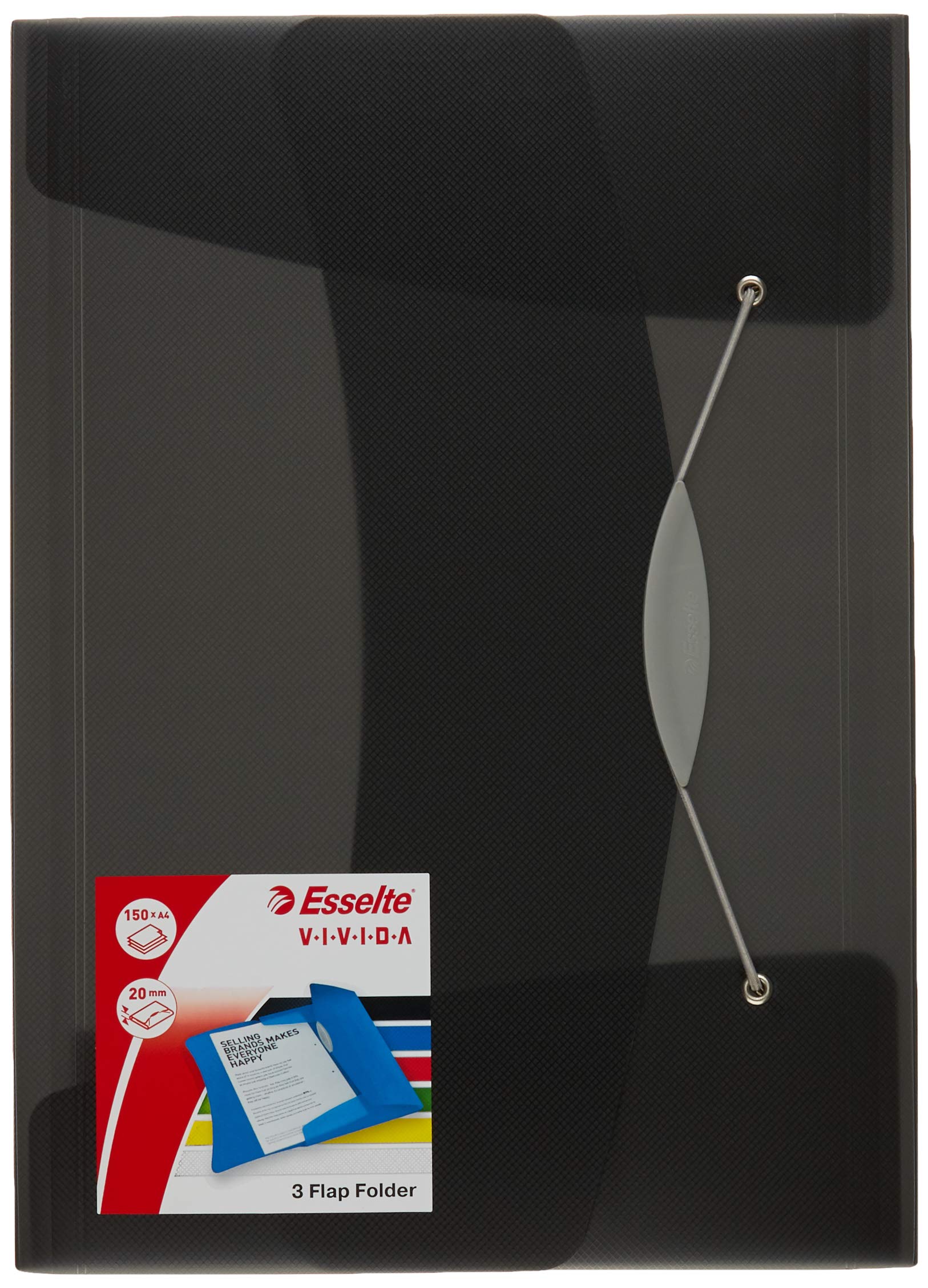 esselte-cartella-progetti-vivida-ppl-blu-a4-350-fogli-con-elastico image 4