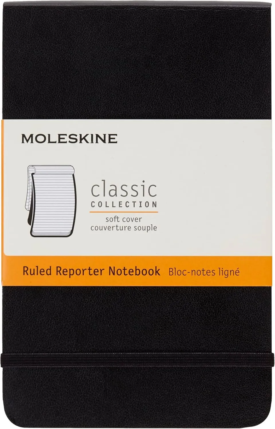 moleskine-reporter-notebook-taccuino-righe-copertina-morbida-nero-pocket-9x14-cm image 1