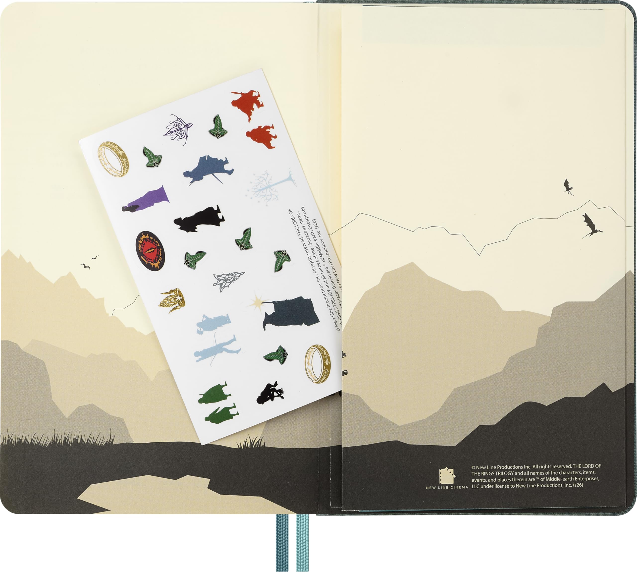 moleskine-taccuino-a-righe-il-signore-degli-anelli-aragorn-large-13-x-21-cm image 6