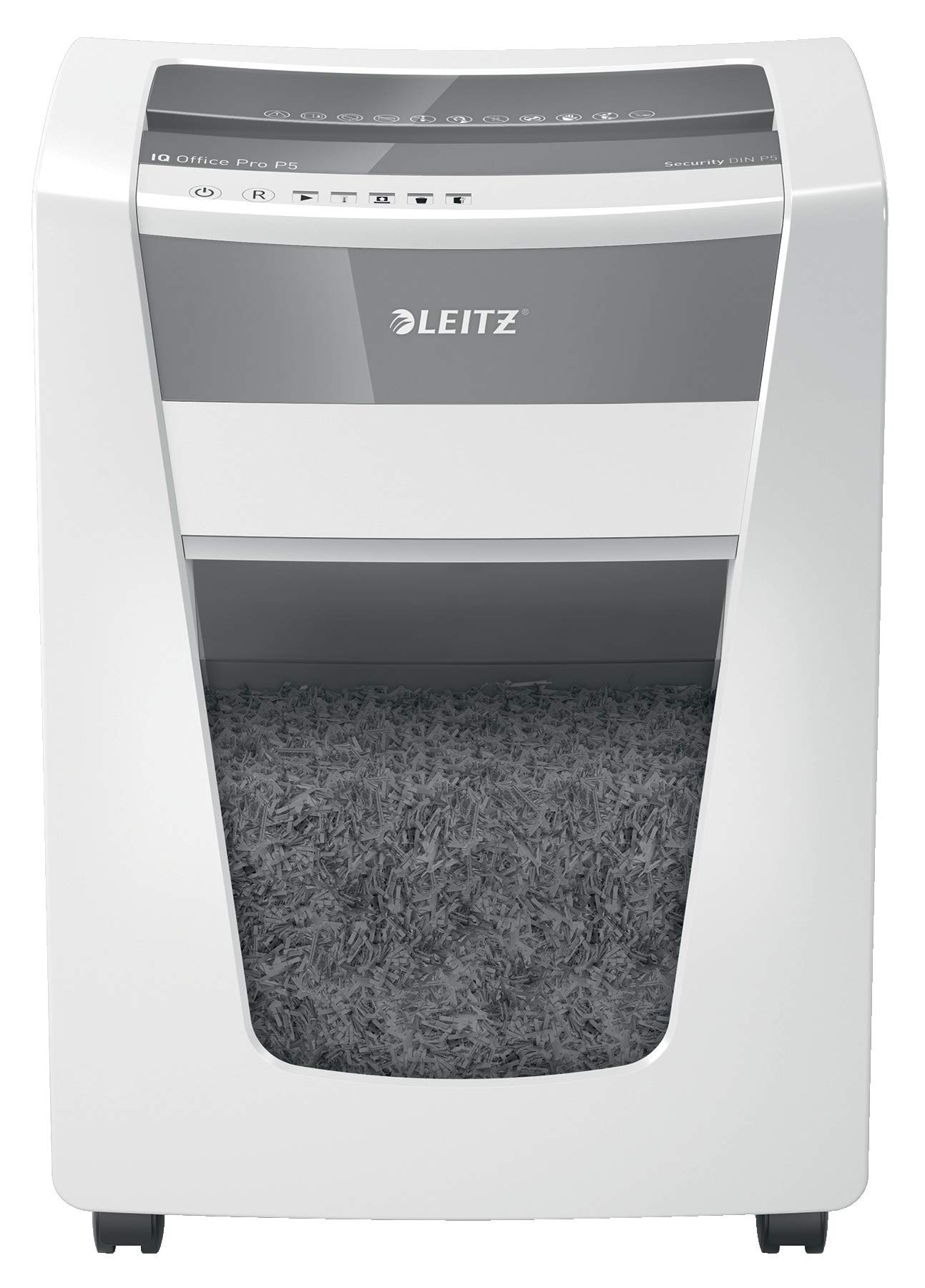 leitz-iq-office-pro-80052000-distruggidocumenti-microtaglio-p5-15-fogli-30-l-bia image 2