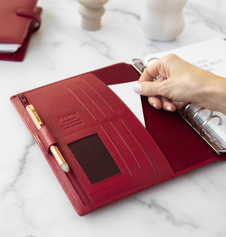 filofax-finsbury-organiser-a5-in-pelle-martellata image 8