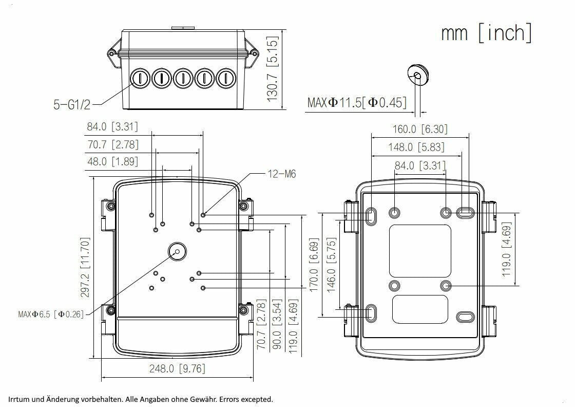 burg-w-chter-bwa-absd-0166-scatola-di-connessione-ip66-per-speed-dome image 2