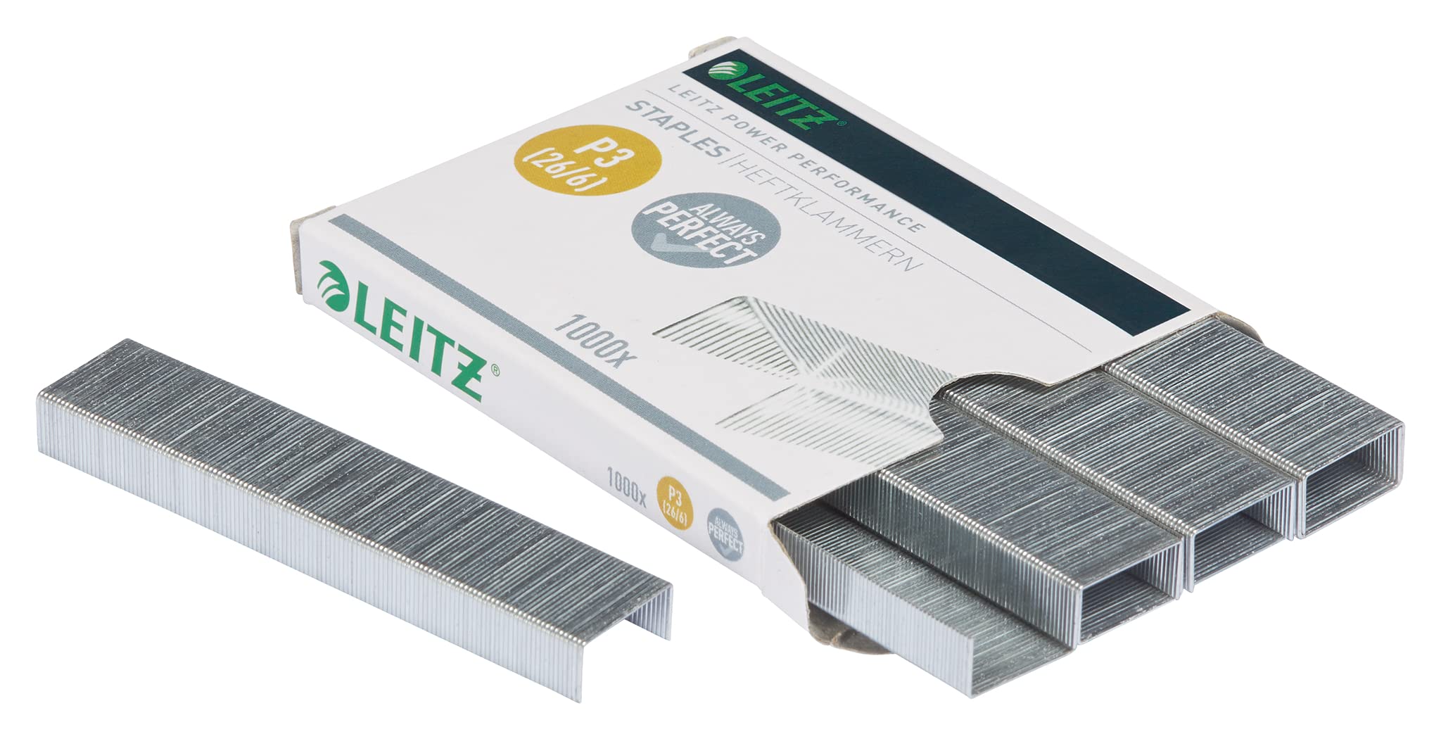 leitz-p3-26-6-punti-galvanizzati-per-30-fogli-1000-pezzi-silver image 6