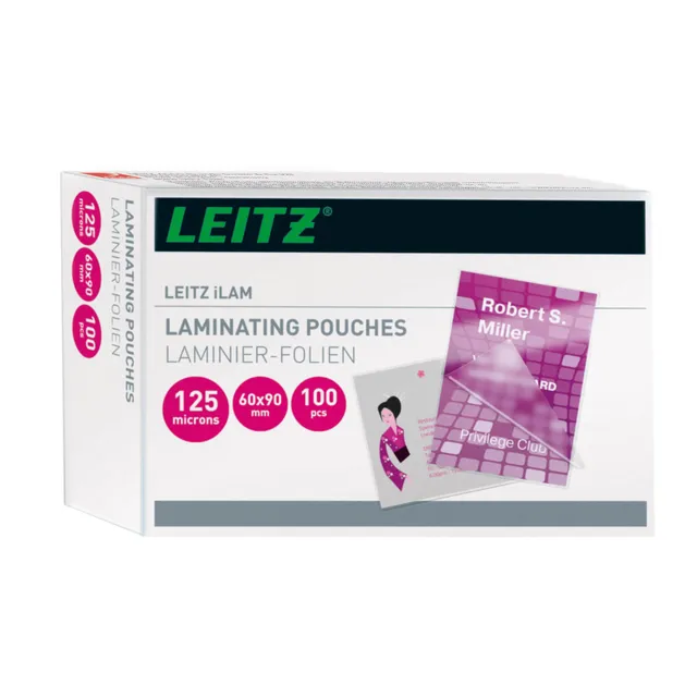 leitz-ilam-pouch-plastificazione-125-micron-60x90-mm-100-pz image 1