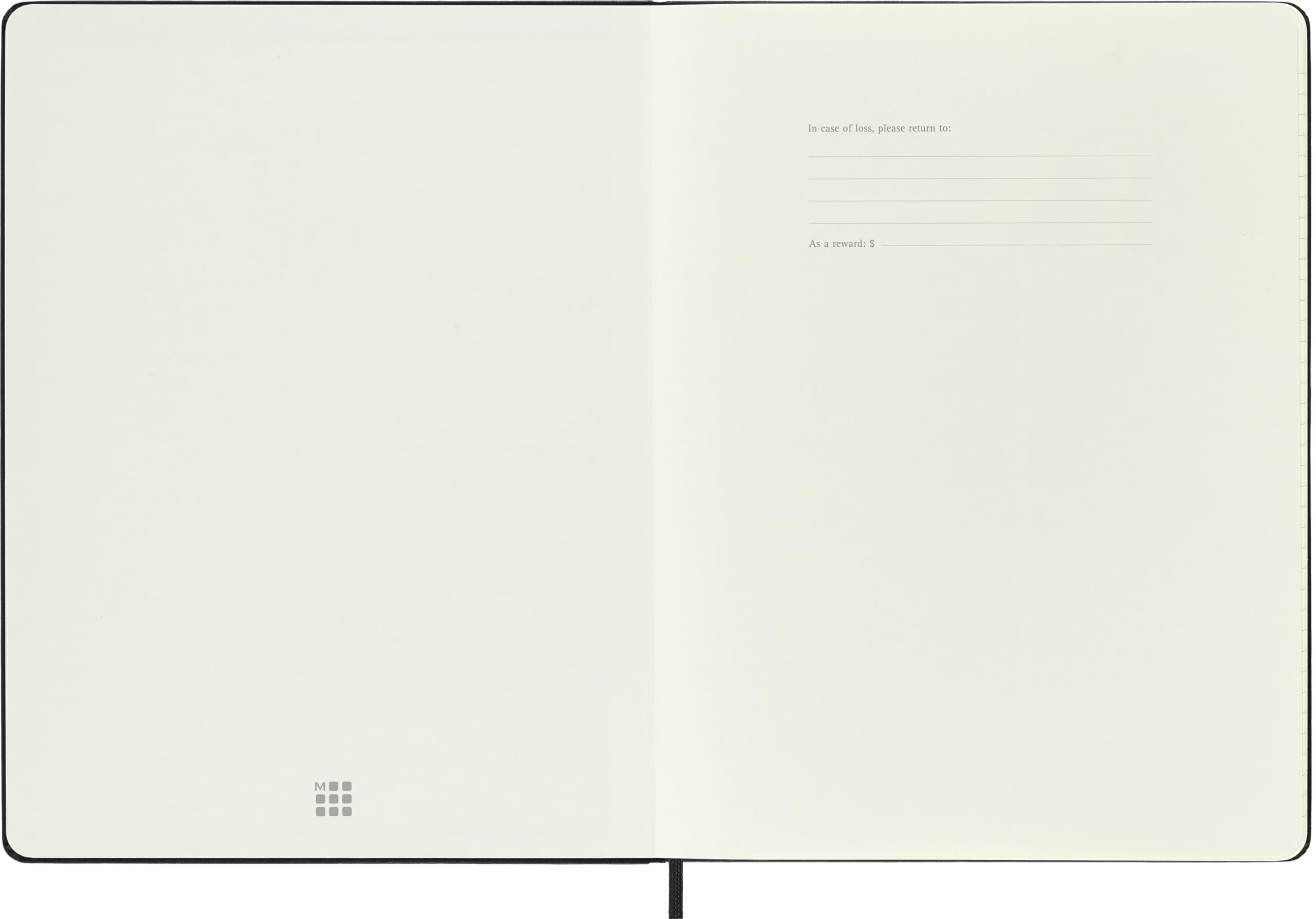 moleskine-agenda-settimanale-2027-12-mesi-xl-19x25-cm-nera image 2