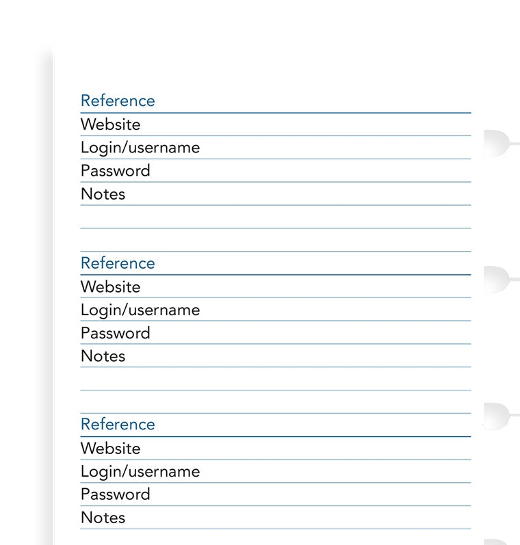 filofax-notebook-password-refill-pocket image 6