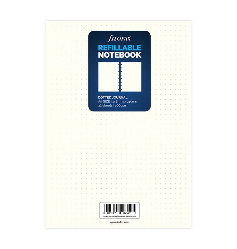 filofax-notebook-refill-dotted-a5 image 1