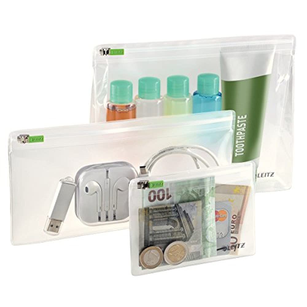 leitz-wow-busta-da-viaggio-m-a5-24x17-cm-nera-trasparente image 6
