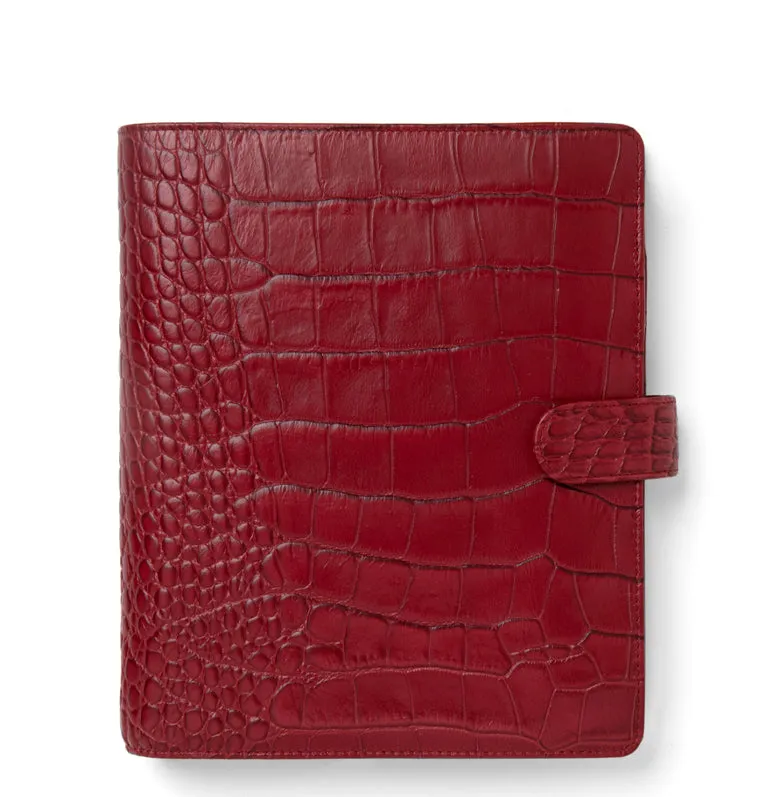 filofax-classic-croc-organiser-a5-pelle-di-vitello-italiana image 1