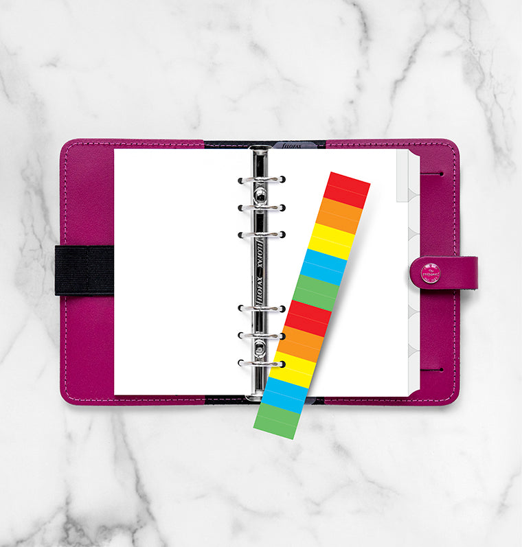 filofax-divisori-6-linguette-removibili-colorate-personal image 3