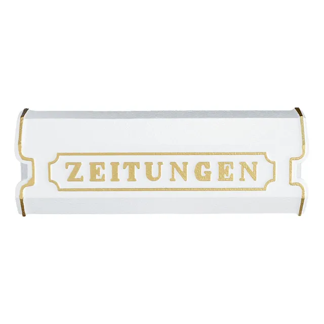 cassetta-portagiornali-burg-w-chter-zeitungsbox-1890-in-alluminio-bianco image 1