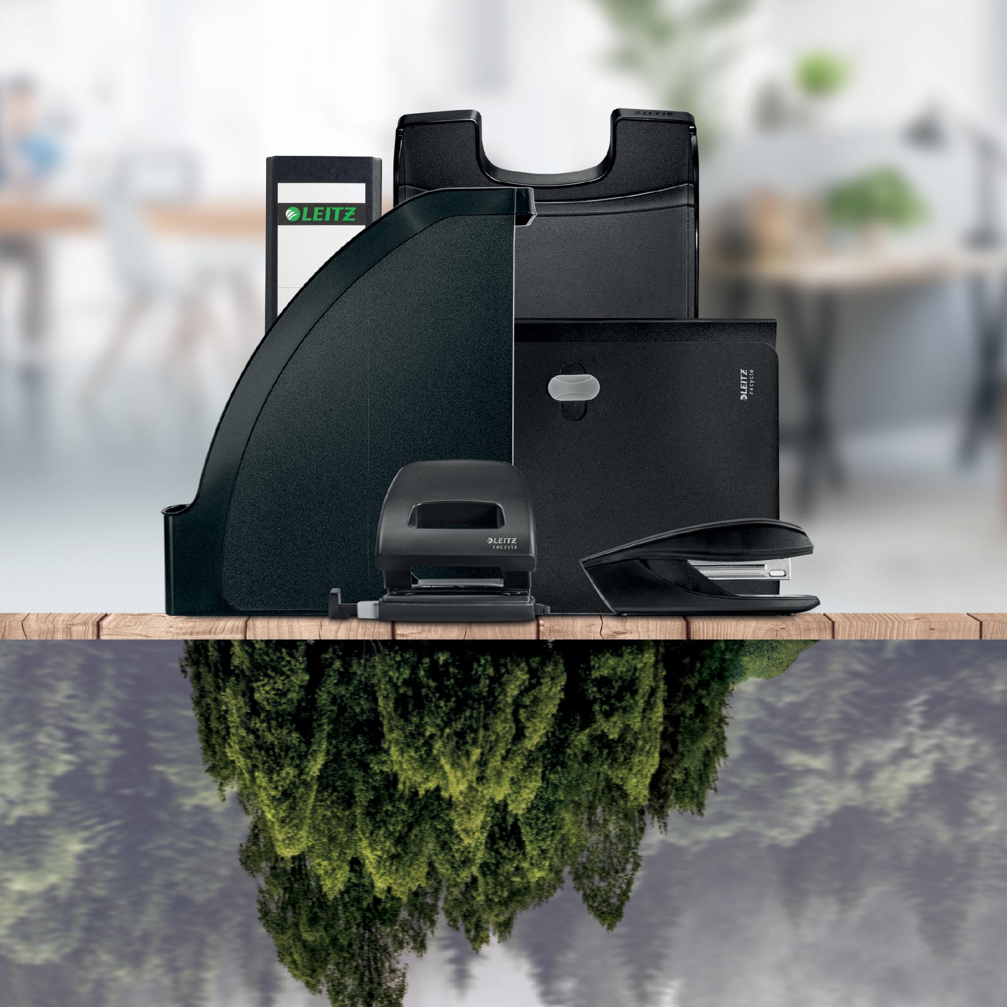 leitz-recycle-clip-file-a4-con-spirale-250-fogli-nero image 8