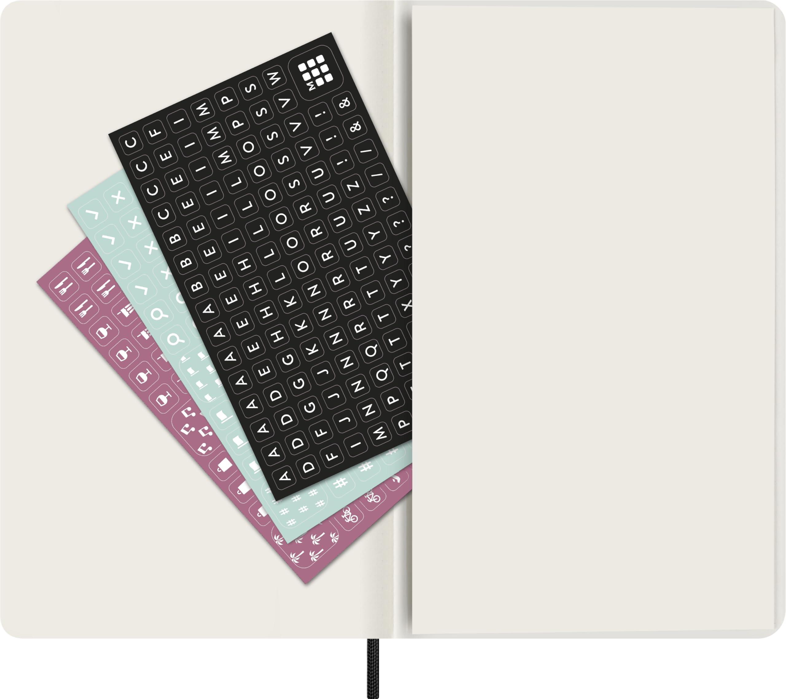 moleskine-precious-and-ethical-agenda-settimanale-2027-large-13x21-cm-nero-piton image 5