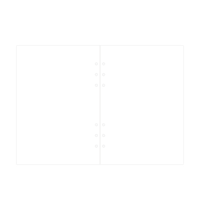 filofax-fogli-neutri-bianco-a5-ricarica-organiser-25-fogli image 5