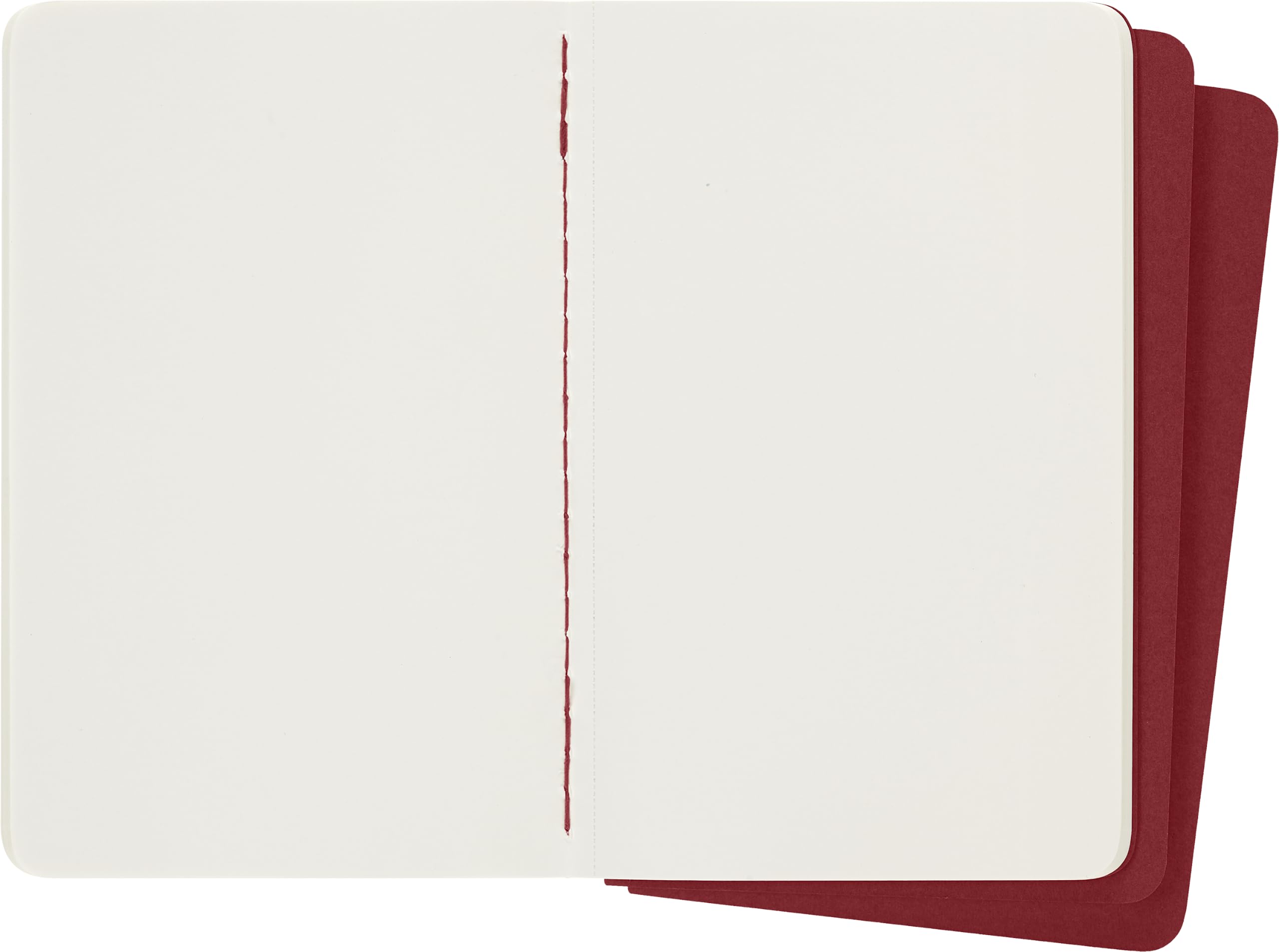 moleskine-cahier-journal-set-3-quaderni-bianchi-pocket-9x14-cm-rossi image 4