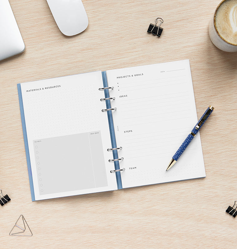 filofax-projects-goals-tracker-refill-a5 image 4