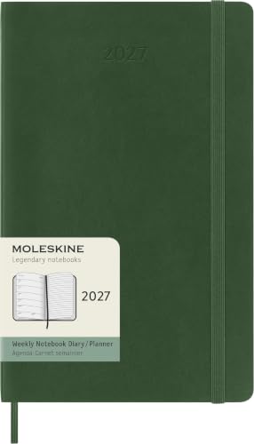 moleskine-agenda-settimanale-2027-large-13x21-cm-verde-mirto image 8