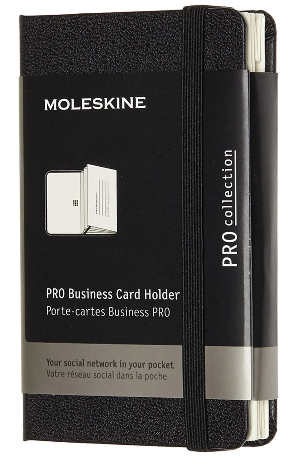 moleskine-pro-porta-biglietti-visita-xs-6-5x10-5-cm-nero image 1