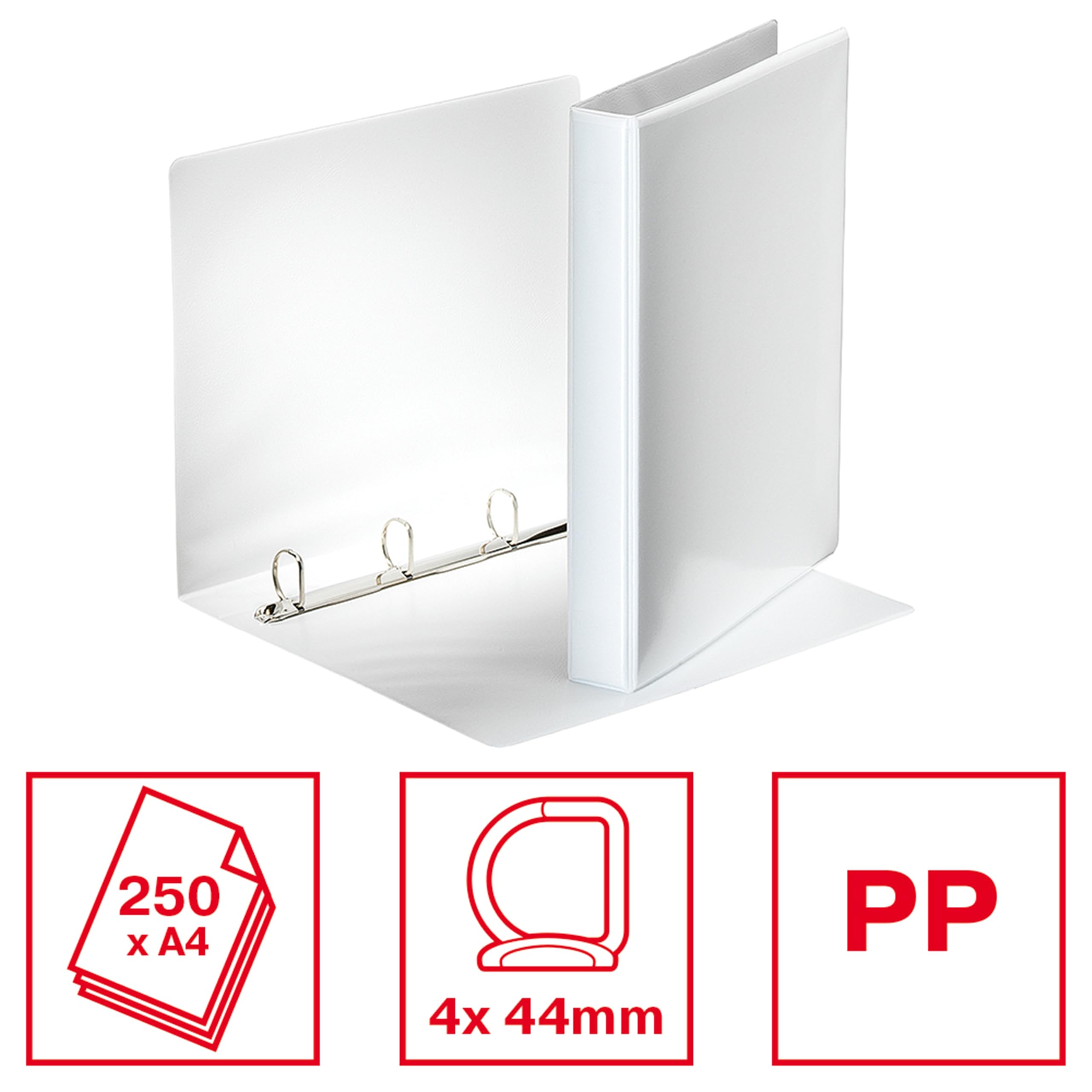 esselte-essentials-panorama-binder-49702-raccoglitore-4-anelli-a4-dorso-4-4-cm-b image 2
