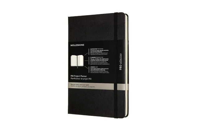 moleskine-pro-project-planner-large-13x21-cm-nero-288-pagine image 1