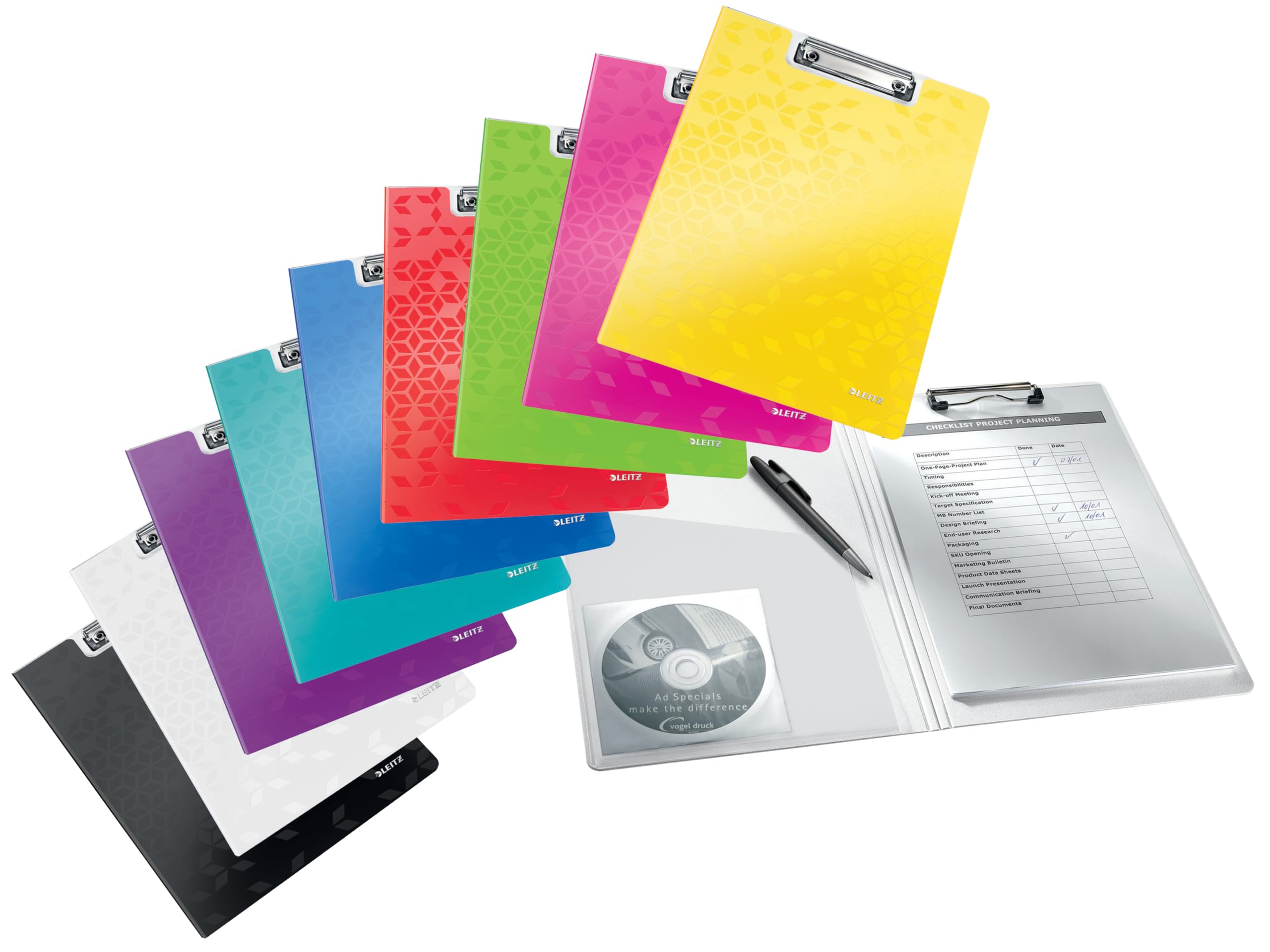 leitz-wow-portablocco-a4-con-cover-e-clip-blu-metallizzato image 6