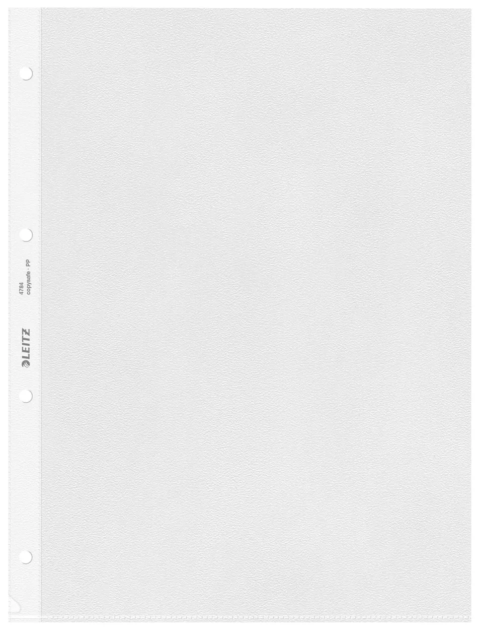 leitz-cartellina-portadocumenti-a4-pp-goffrato-trasparente-180 image 1