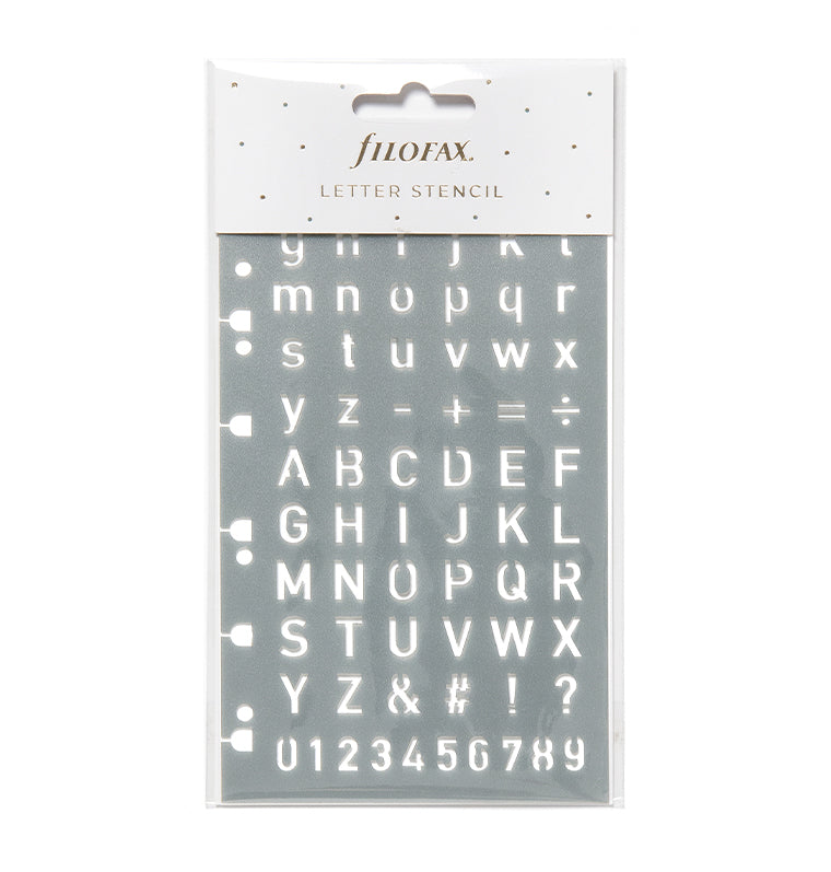filofax-letter-stencil-per-organiser-a5-e-personal-e-notebook-a4-a5 image 5