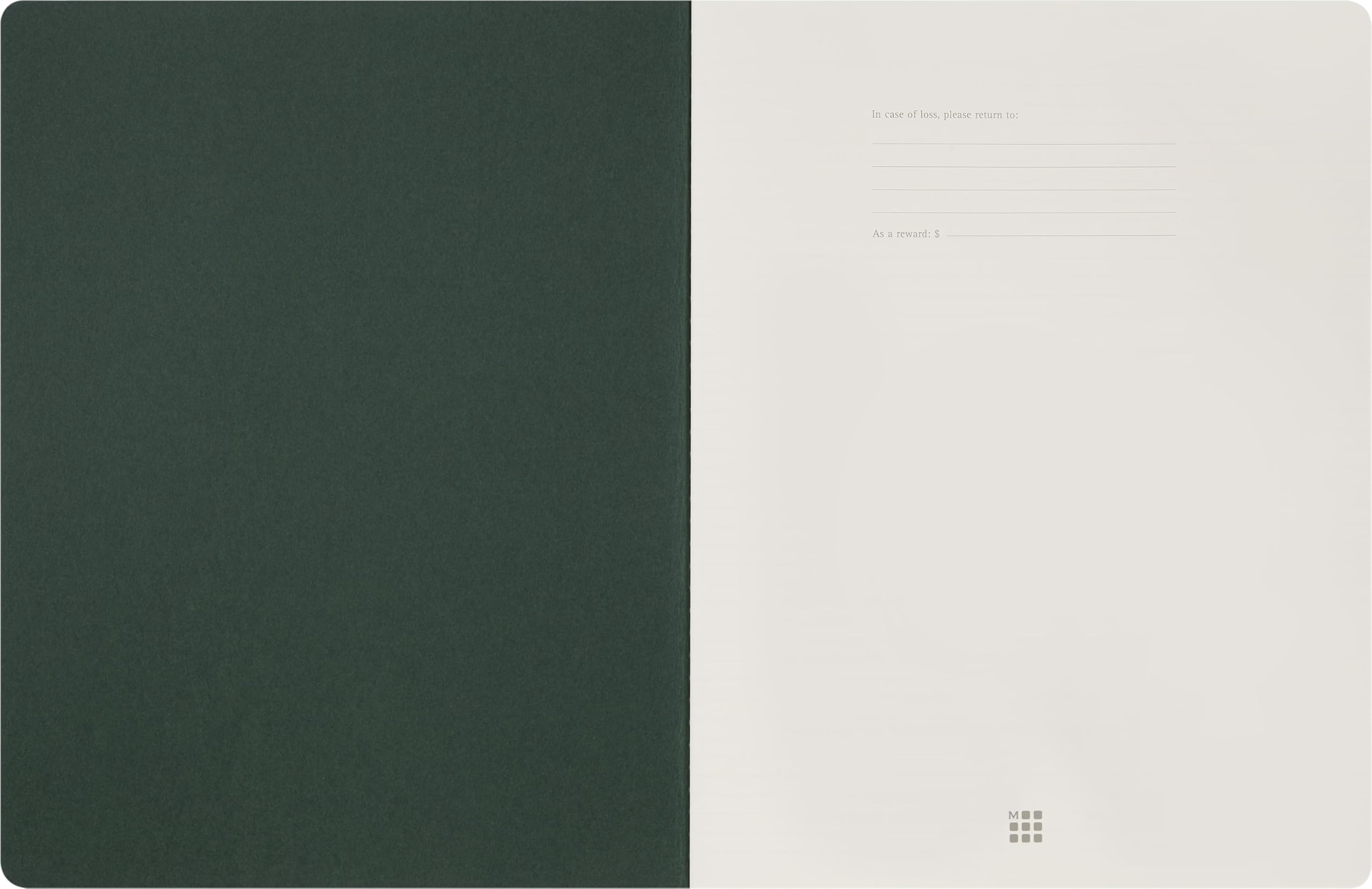 moleskine-student-cahier-journal-set-2-quaderni-xxl-21-6-x-27-9-cm-verde-mirto image 3