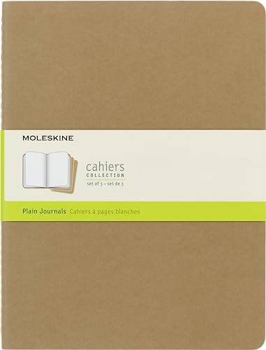 moleskine-cahier-journal-set-3-quaderni-pagine-bianche-extra-large-19x25-cm-marr image 7