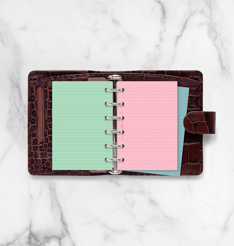 filofax-fogli-colorati-a-righe-fashion-pocket-30pz image 4