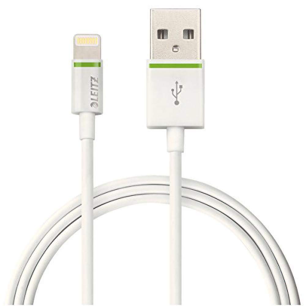 leitz-cavo-spiralato-lightning-usb-1m-nero-62150095 image 4