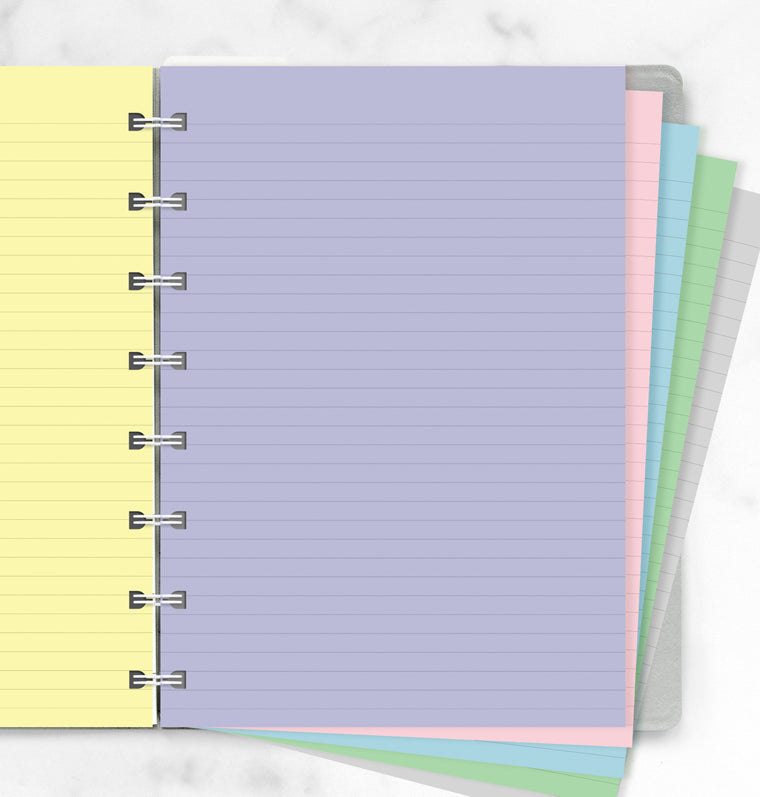 filofax-the-original-notebook-a5-ricarica-pastello-a-righe image 2