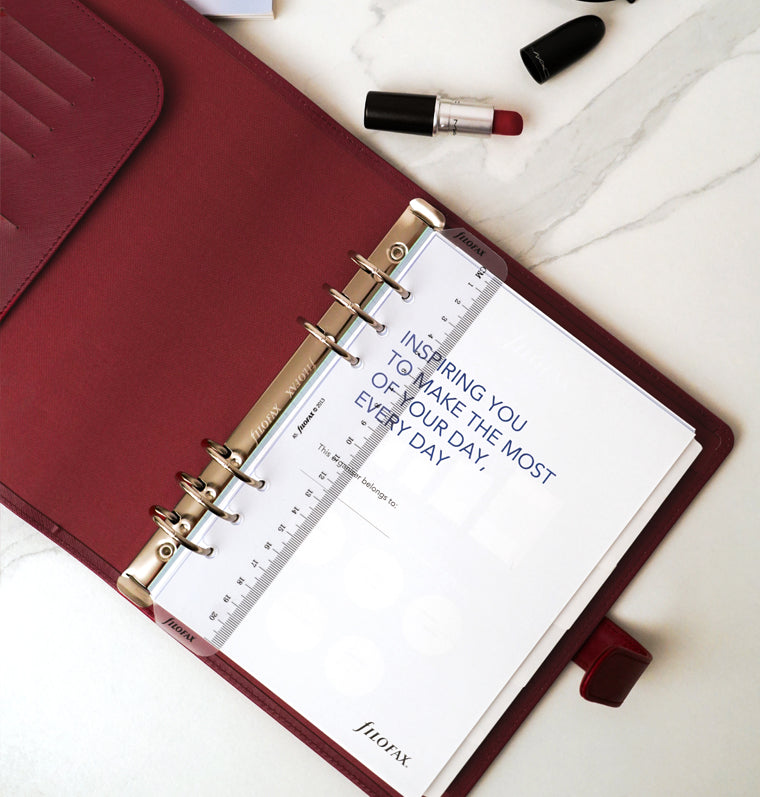 filofax-saffiano-organiser-a5-modulare-con-anelli-removibili image 8