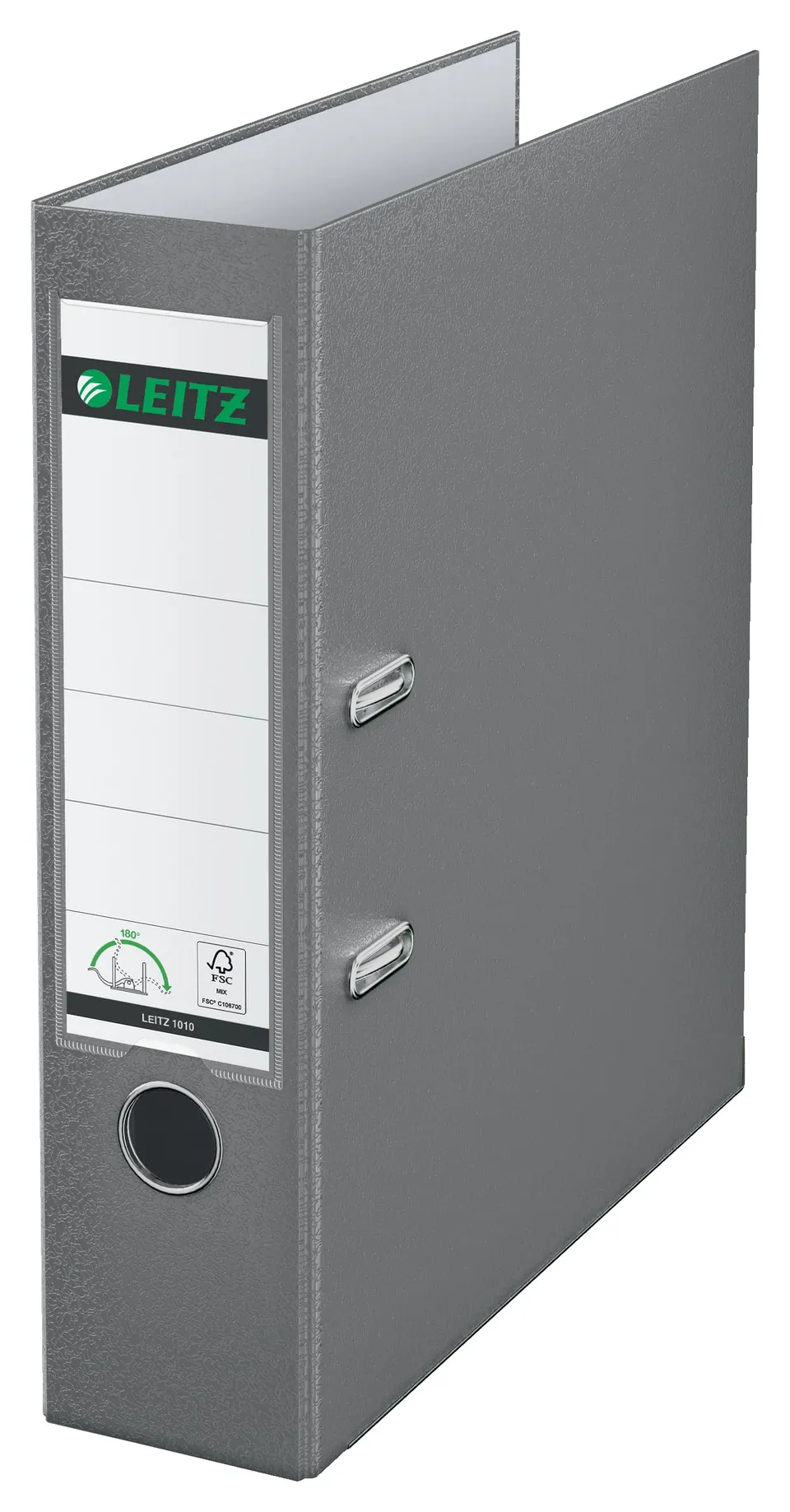 leitz-raccoglitore-con-meccanismo-a-leva-180-dorso-8-2-cm-grigio image 1