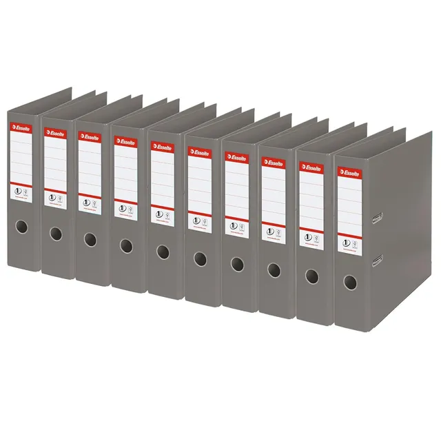 esselte-raccoglitore-a-leva-a4-grigio-500-fogli-pp-fsc image 1