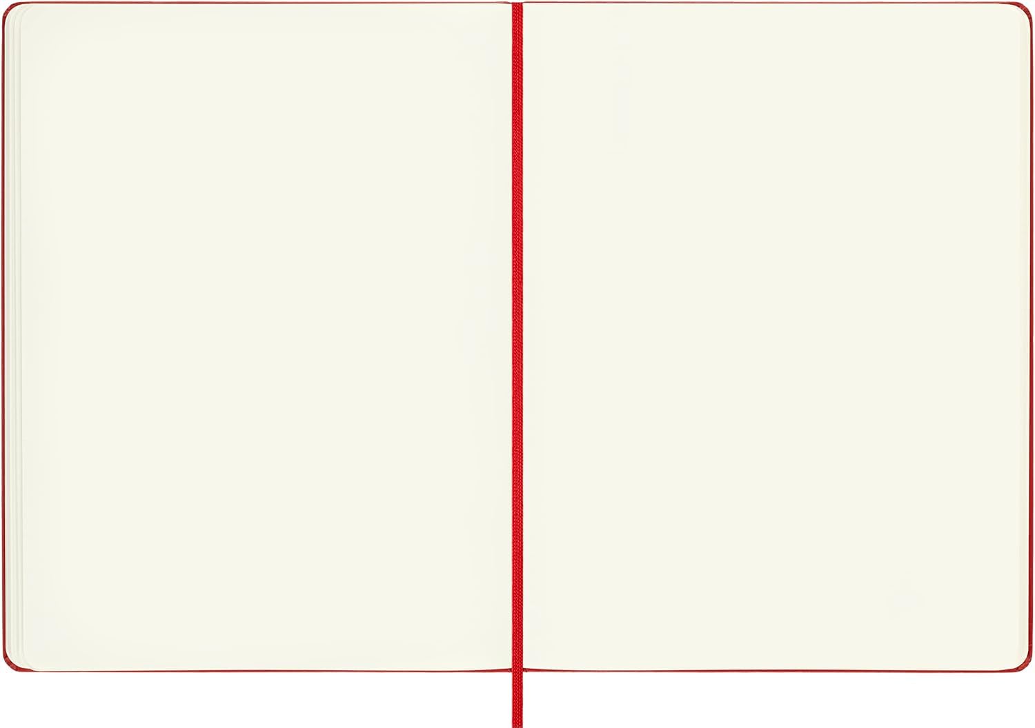 moleskine-classic-notebook-xl-19x25cm-rosso-scarlatto-pagine-bianche-192-pagine image 5