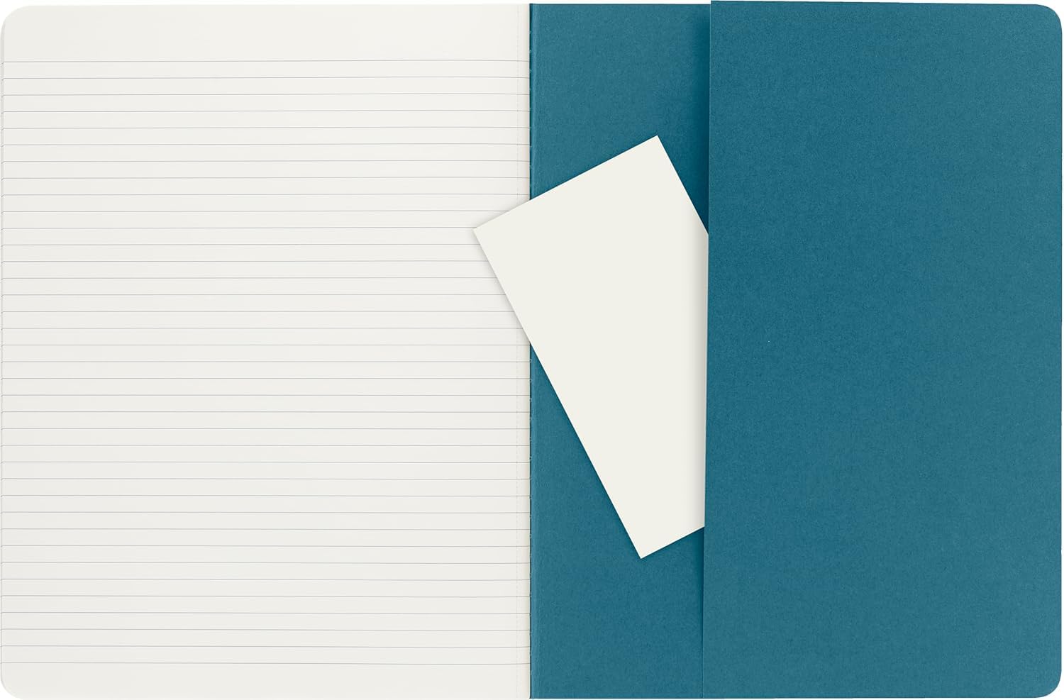 moleskine-cahier-journal-set-3-quaderni-xl-19x25-cm-blu-brillante-a-righe-124-pa image 6