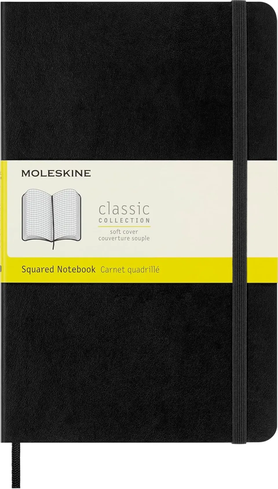 moleskine-classic-notebook-large-13x21cm-quadretti-nero image 1