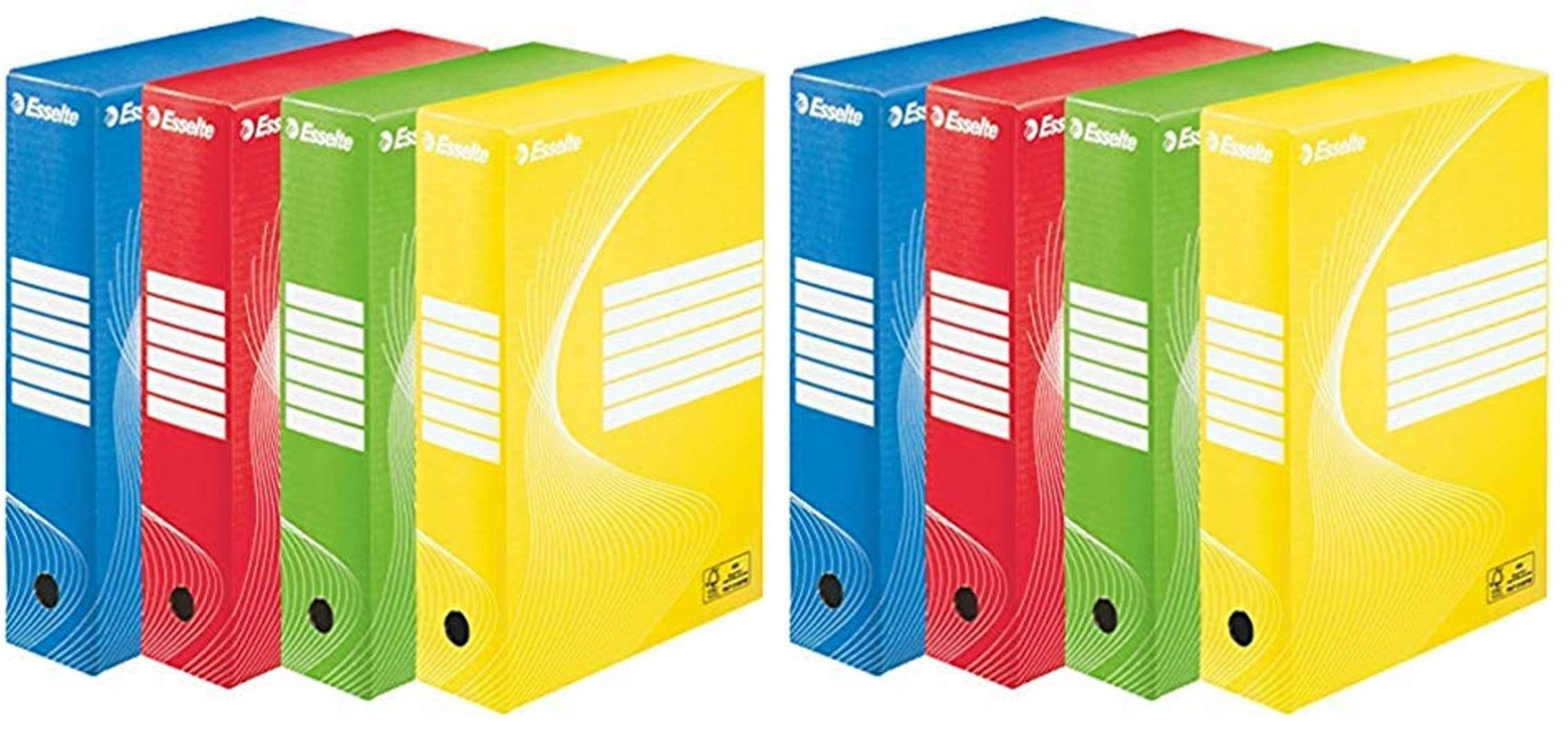 esselte-boxy-color-scatole-archivio-a4-25x35x8-cm-4-pezzi-assortiti-128409 image 3