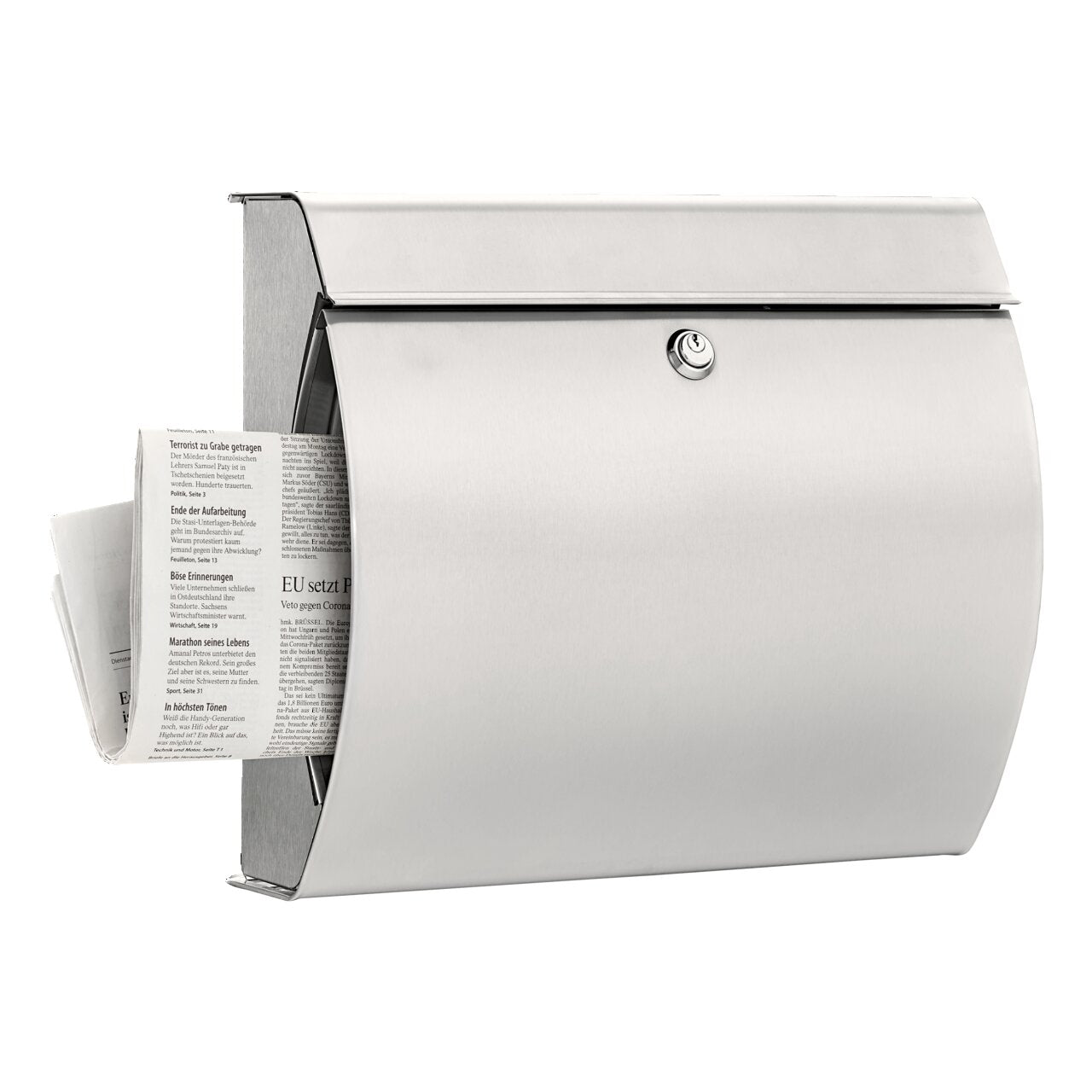 burg-w-chter-verona-3844-ni-cassetta-postale-inox-c4-con-portagiornali image 3